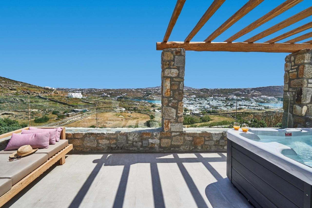 Hotel Due Mari Mykonos Agios Ioannis Diakoftis Exterior foto