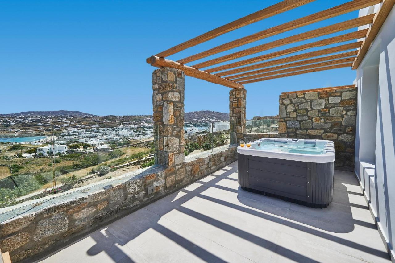 Hotel Due Mari Mykonos Agios Ioannis Diakoftis Exterior foto