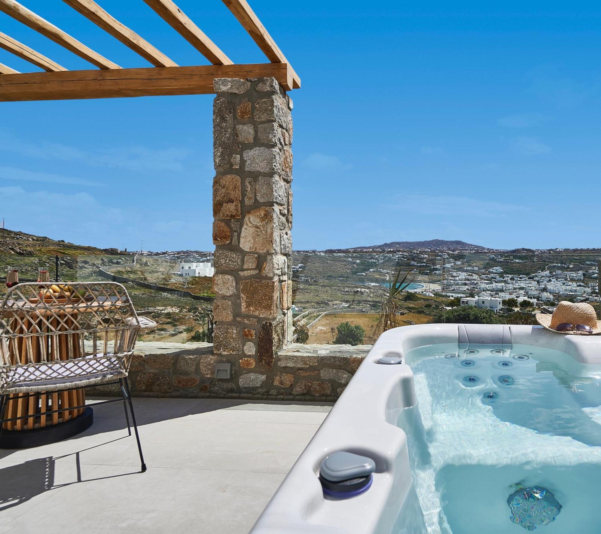 Hotel Due Mari Mykonos Agios Ioannis Diakoftis Exterior foto